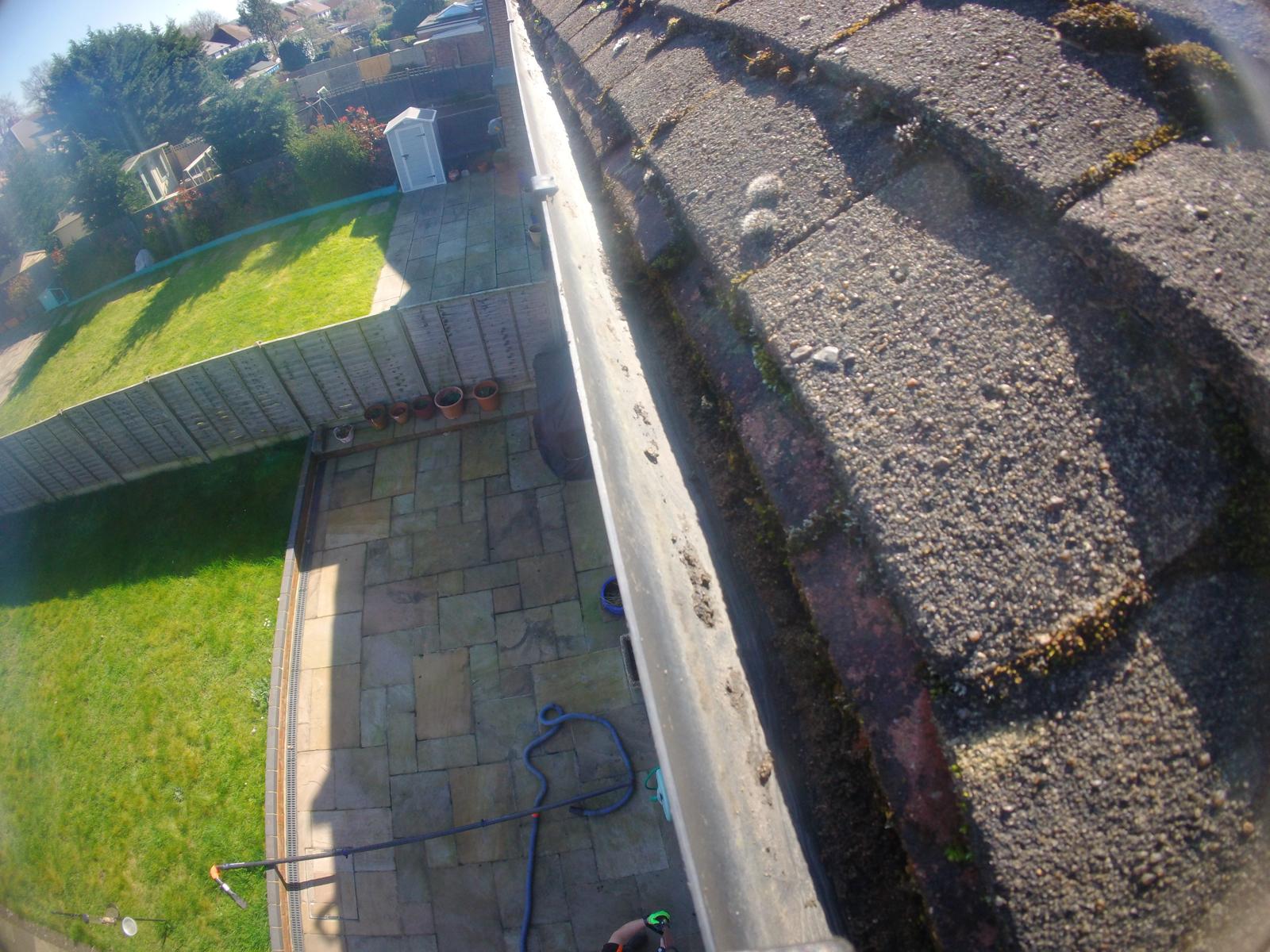 Bungalow Gutter Clear — Luton — after gutter clearing by Gutter Pro